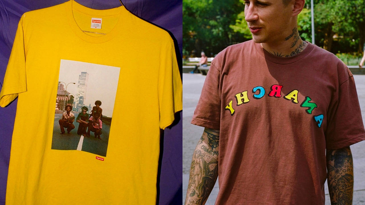 Supreme Summer 2021 Tees Release Contains the KAWS Chalk Box Logo