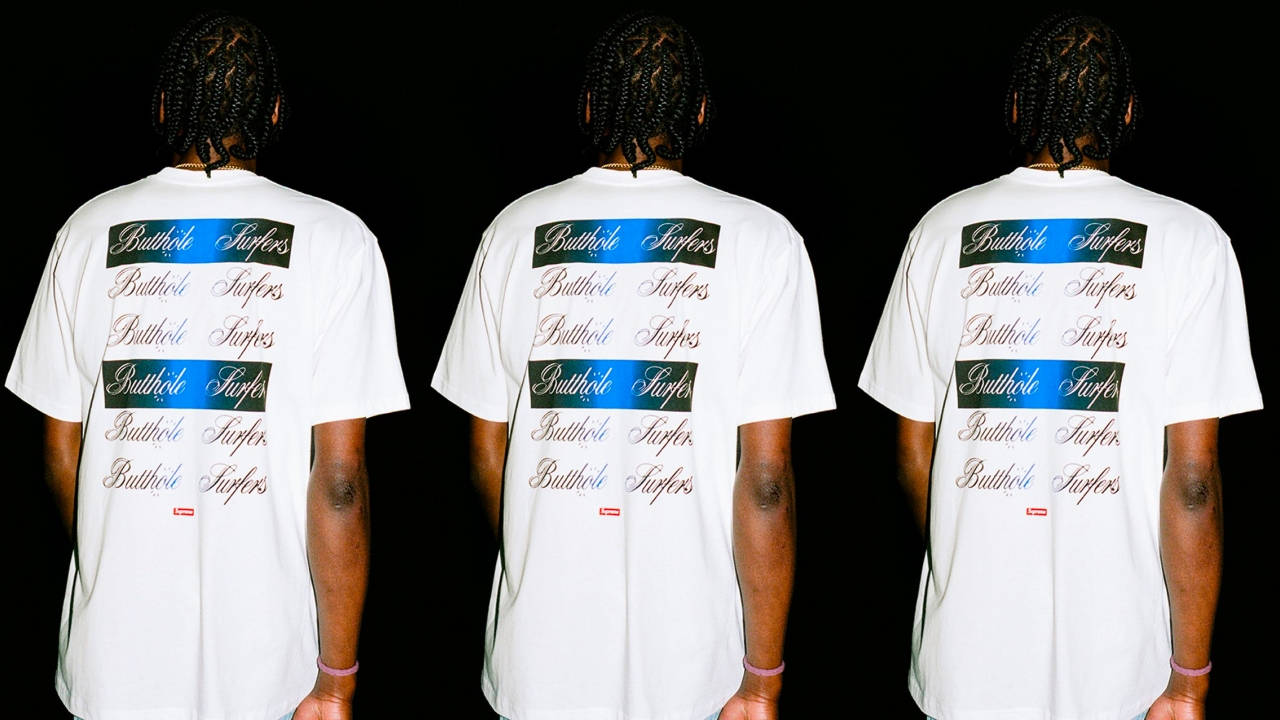 Supreme x Butthole Surfers Link Up for a Punk Inspired Collab