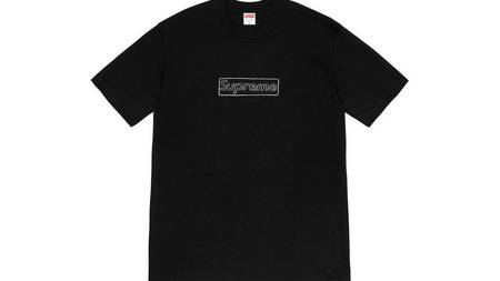 The Supreme x KAWS Chalk Box Logo Tee is Rumoured to Be Dropping This Week