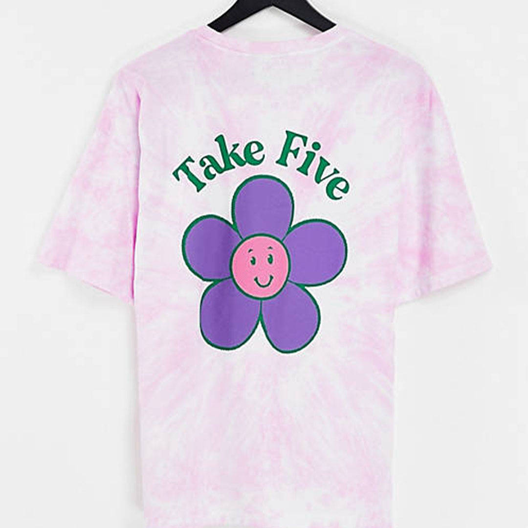 Take Five Oversized T-Shirt