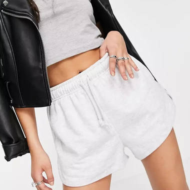Topshop Jersey 90s Runner Shorts Topshop Jersey 90s Runner Shorts