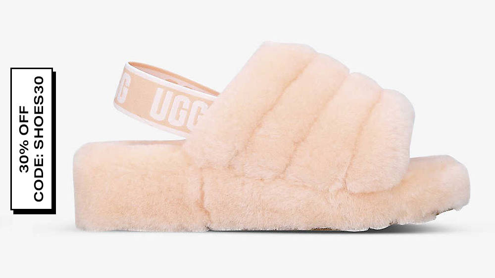 UGG Fluff Yeah Sheepskin Slides