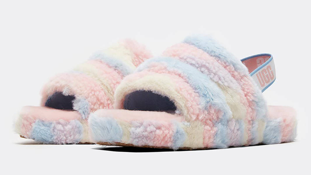 Multi color clearance ugg slides