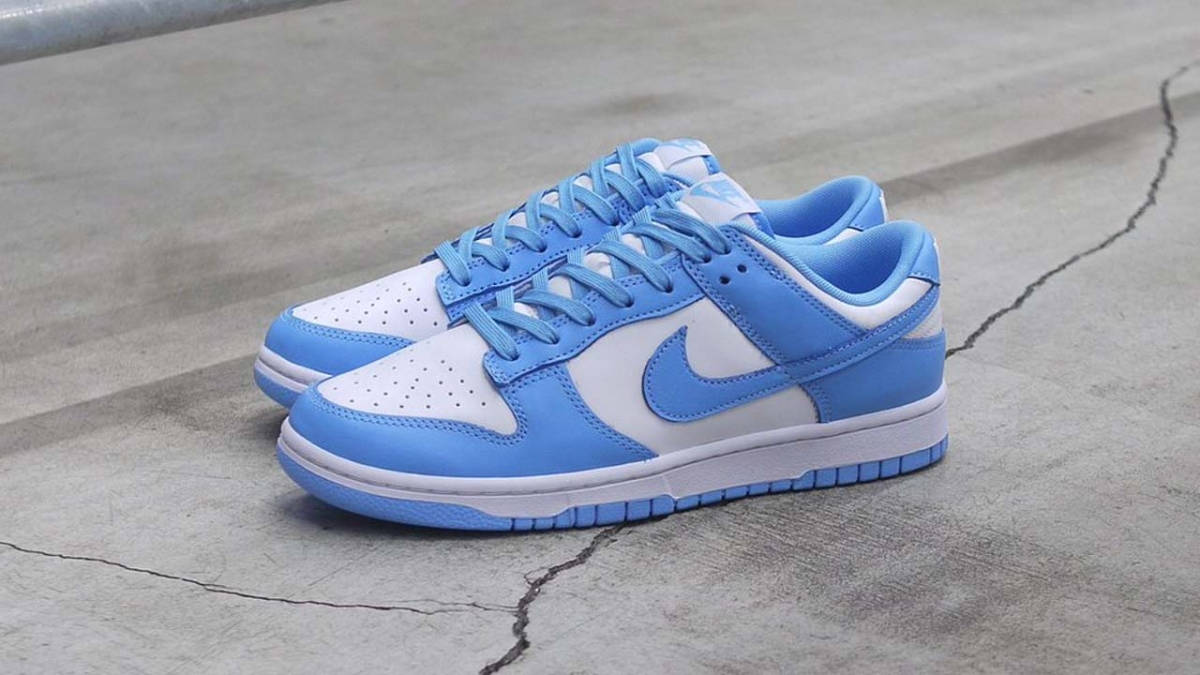 nike dunk university blue restock