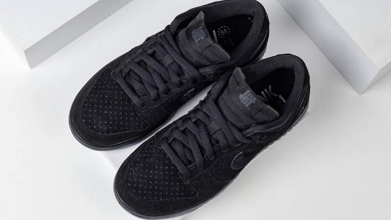 UNDFTD x Nike Dunk Triple Black 3