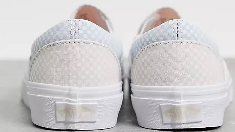 Vans Classic Slip-On Checkerboard White Pastel