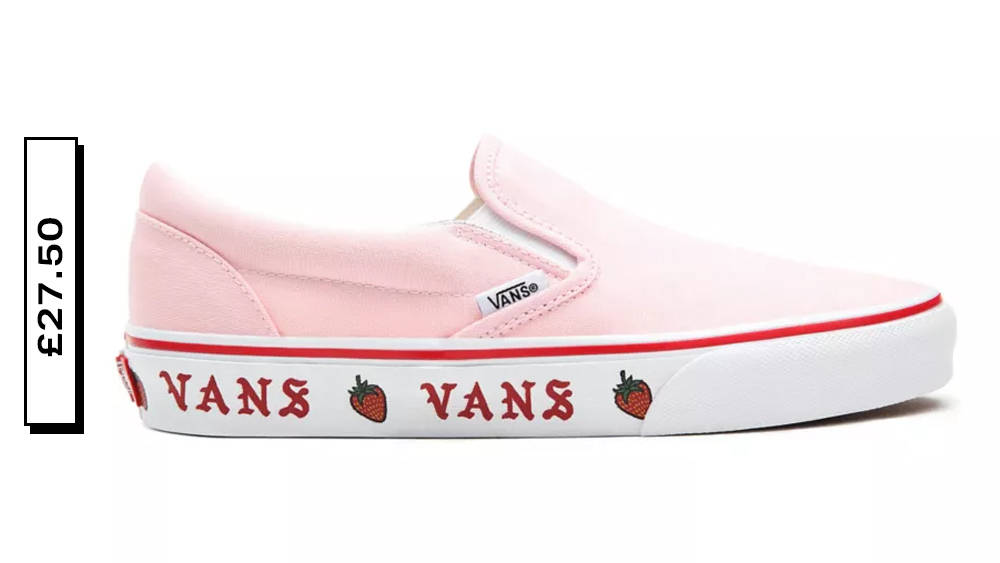 Vans Classic Slip-On Sidewall Print Blushing Bride