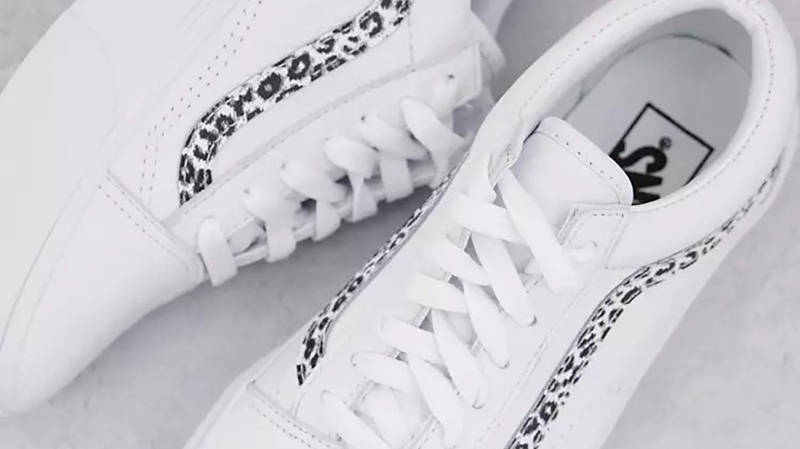 Vans Old Skool Animal White