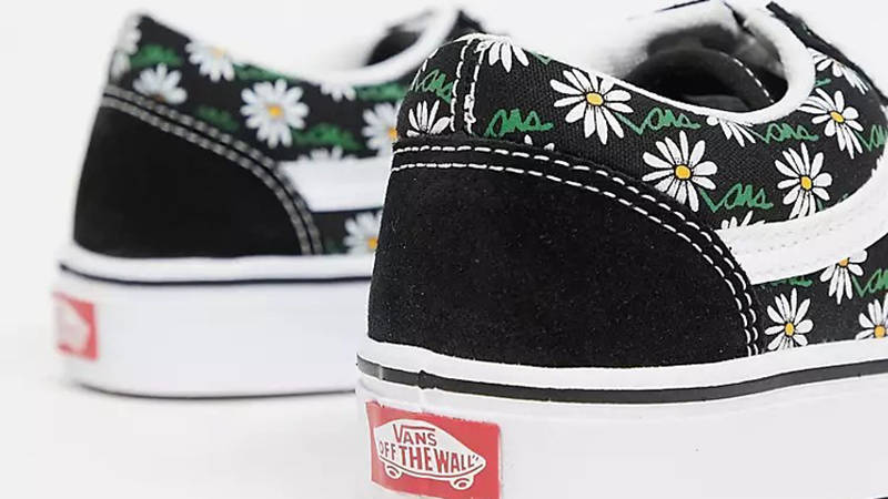 Vans Old Skool Scribble Flower Black