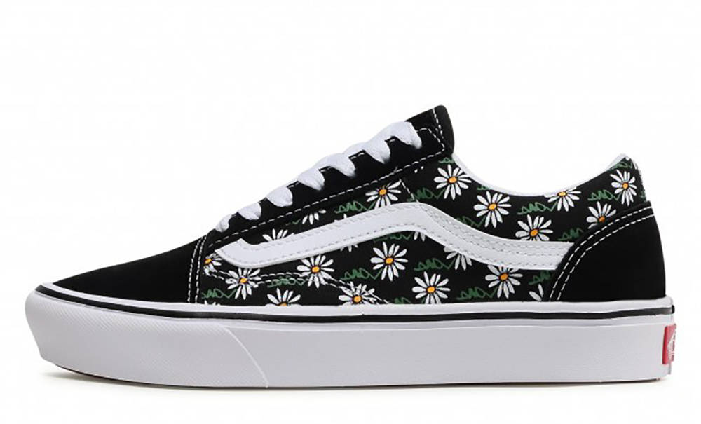 Vans Old Skool Scribble Flower Black