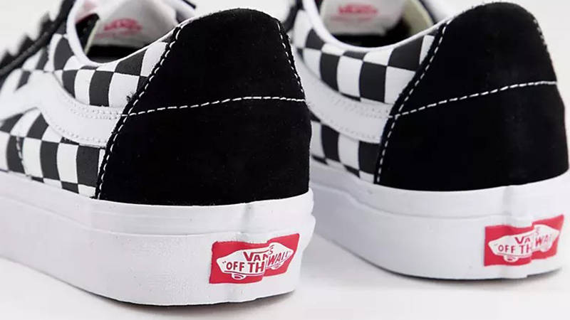 Vans Sk8-Low Checkerboard Black