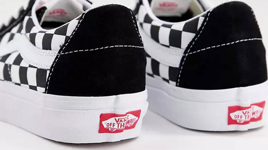 Vans Sk8-Low Checkerboard Black | Where 