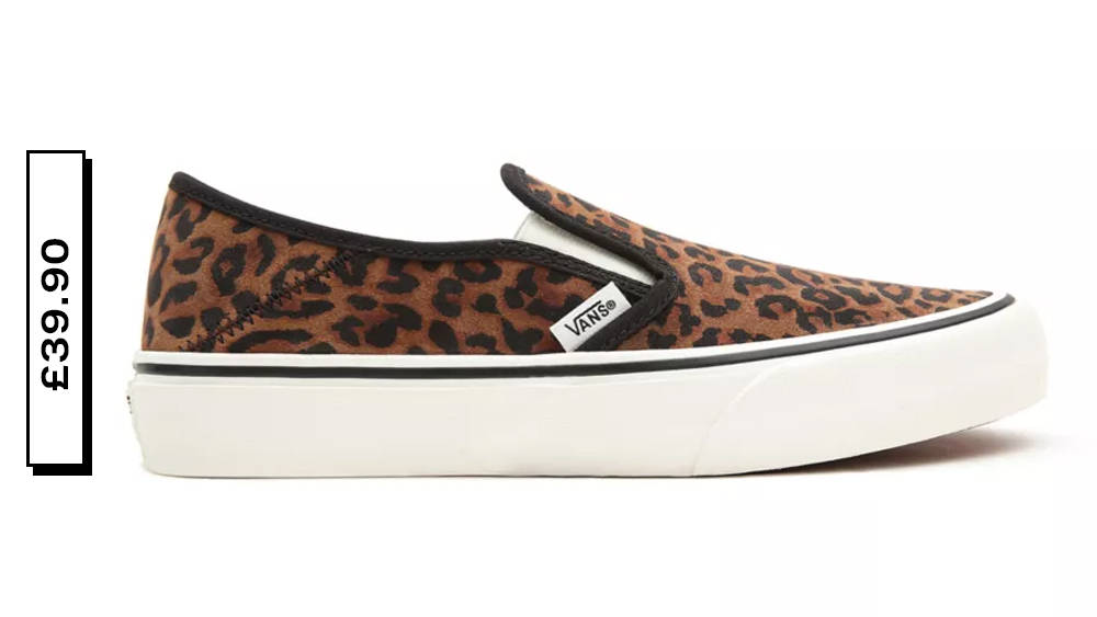 Vans Slip-On Suede Leopard Chipmunk