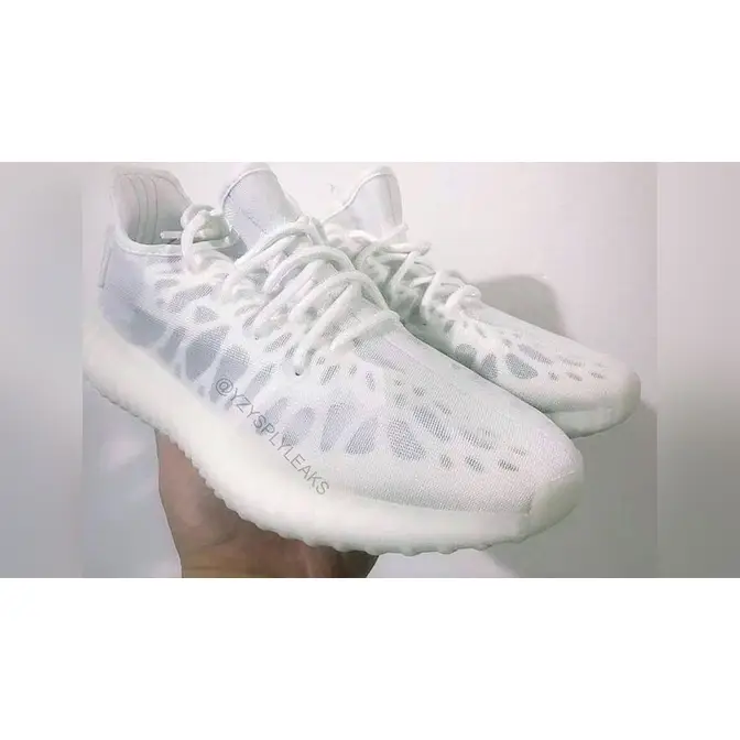 Yeezy triple best sale white v3