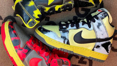 The Nike Dunk High "Acid Wash" Pack Is Giving Us Vintage Vibes The Nike Dunk High "Acid Wash" Pack Is Giving Us Vintage Vibes