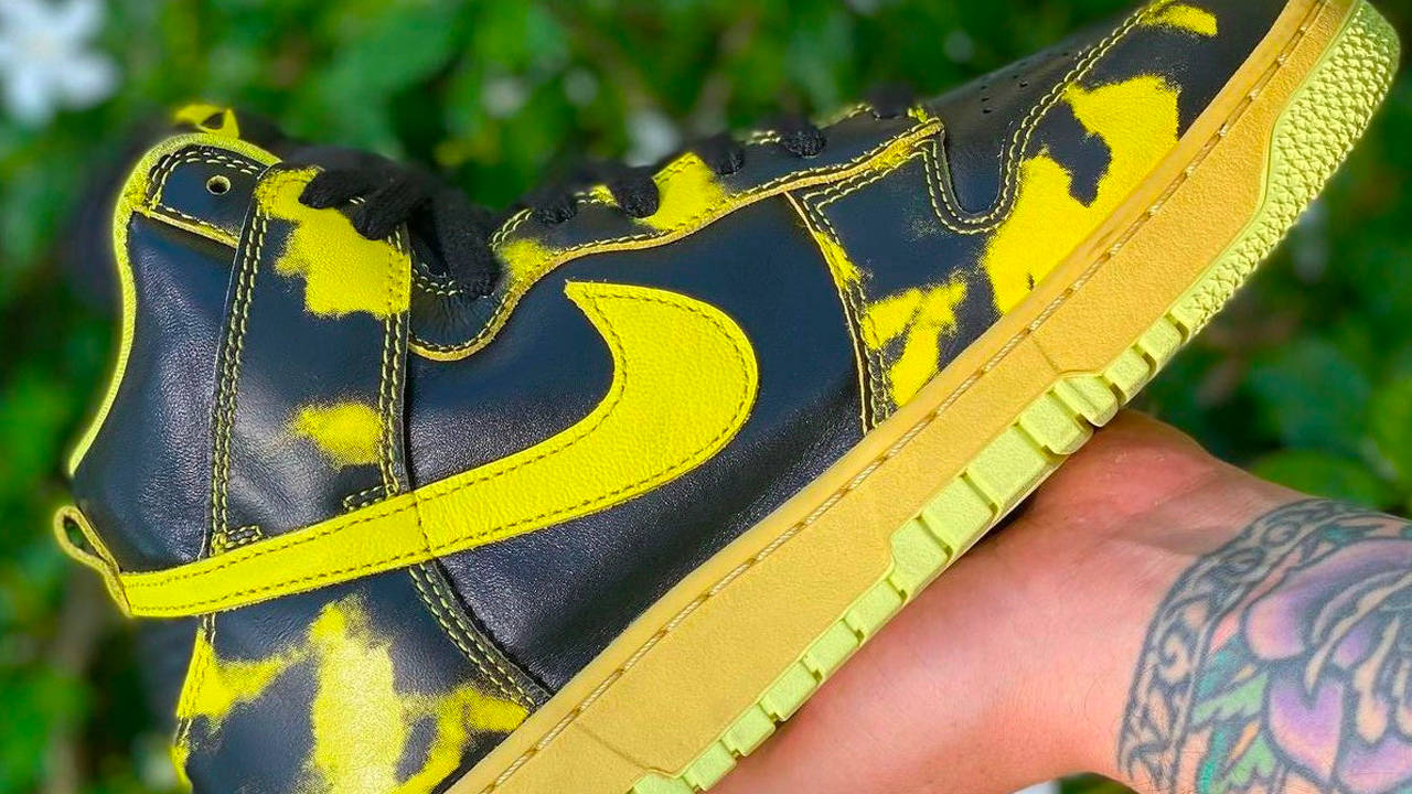Nike Dunk High "Acid Wash"