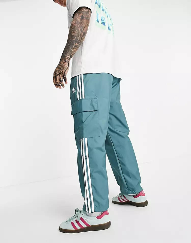 adidas Adicolor 3-Stripe Cargo Pants