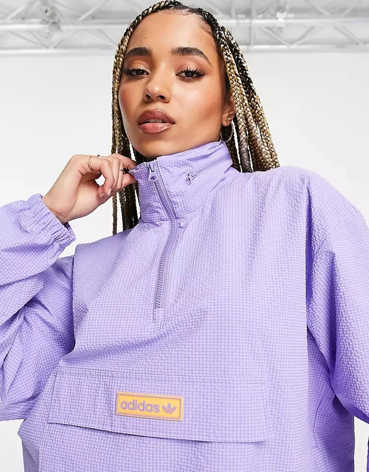 adidas Boyfriend Quarter Zip Jacket