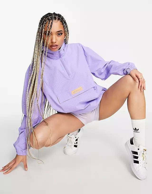 adidas Boyfriend Quarter Zip Jacket