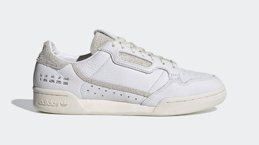 adidas Continental 80 Crystal White