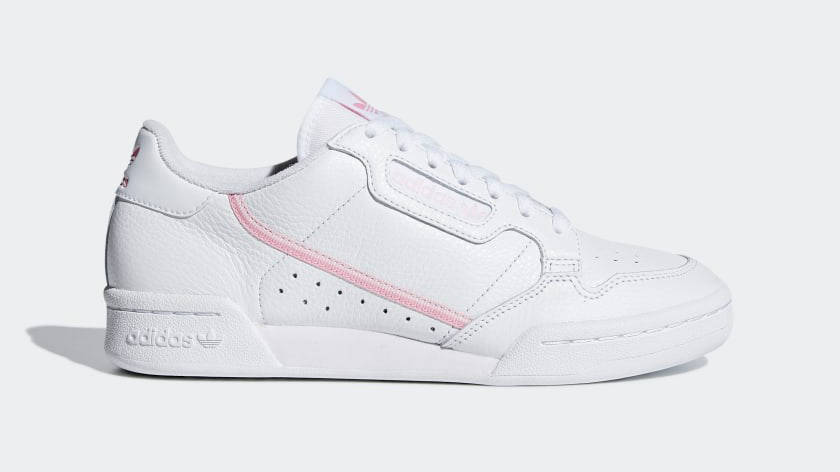 adidas Continental 80 White True Pink