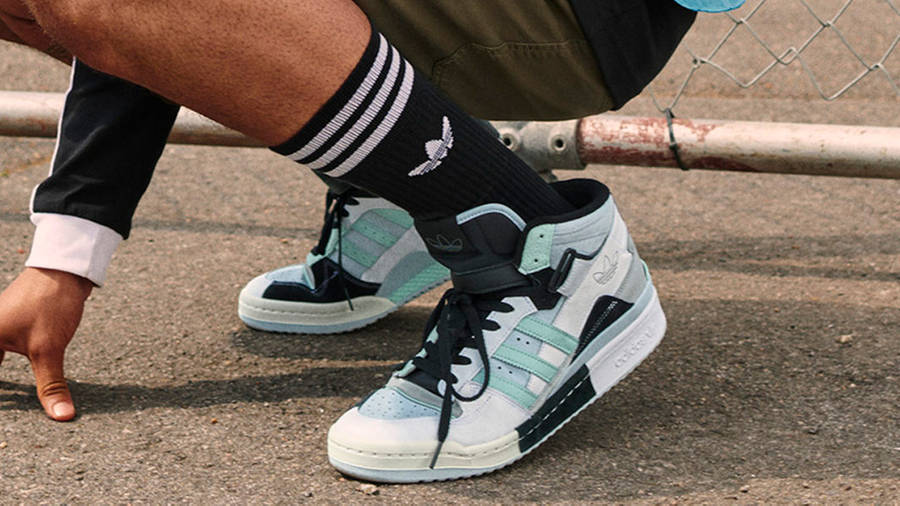 adidas forum mid mint