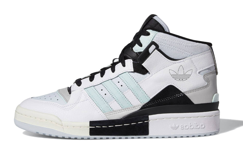 adidas Forum Exhibit Mid White Black Halo Mint