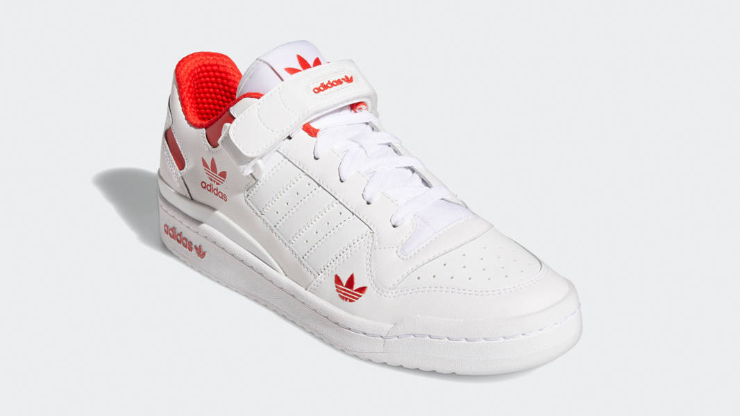 adidas Forum Low City White Red Front