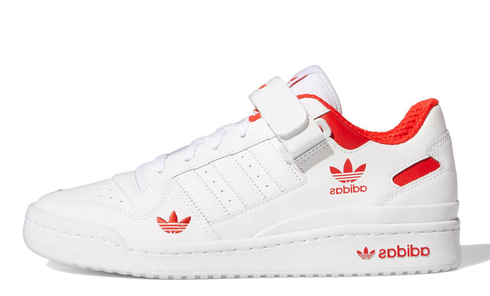 adidas Forum Low Cloud White Red