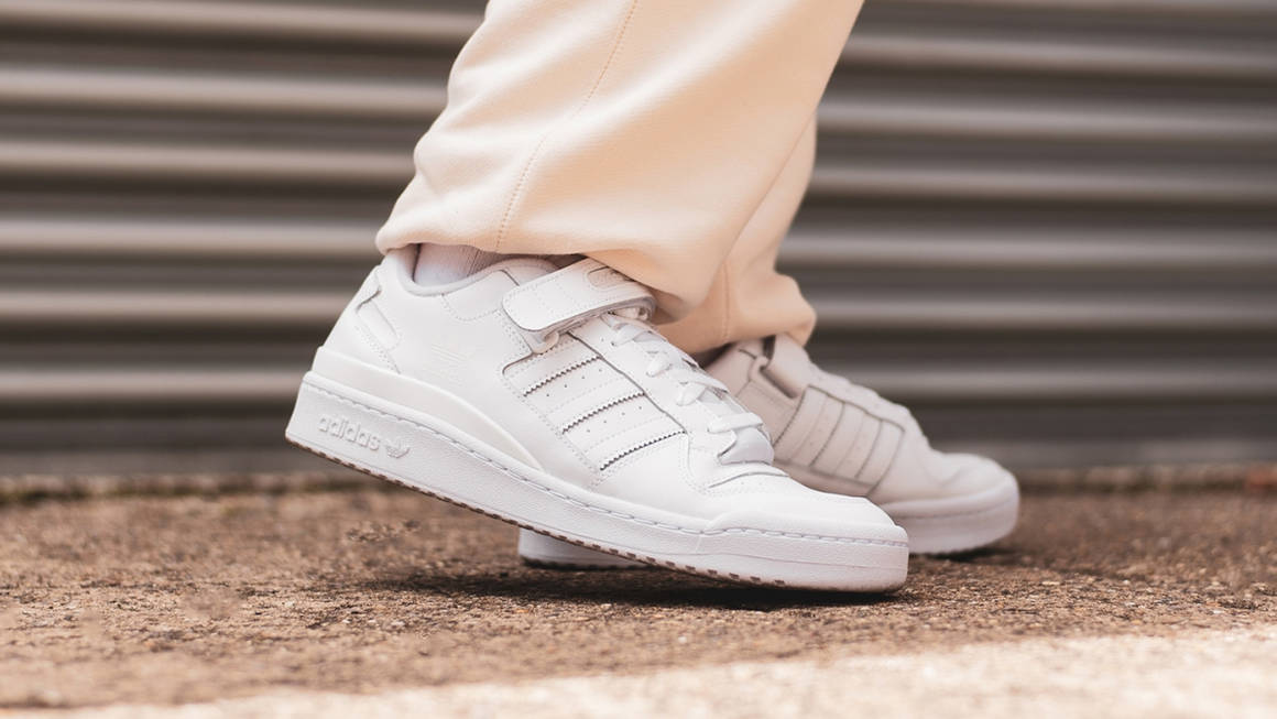 adidas forum low shoes cloud white