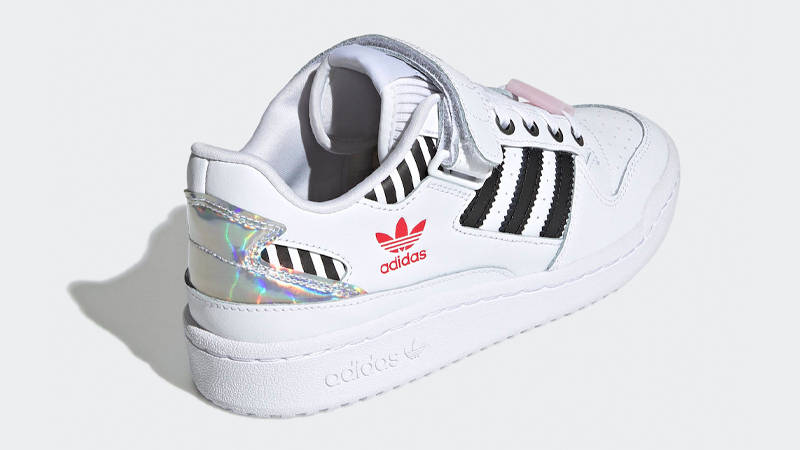 adidas Forum Low White Black True Pink