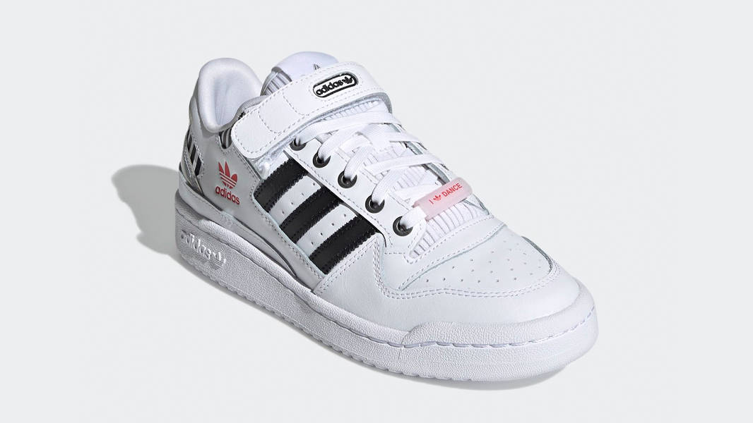 adidas Forum Low White Black True Pink