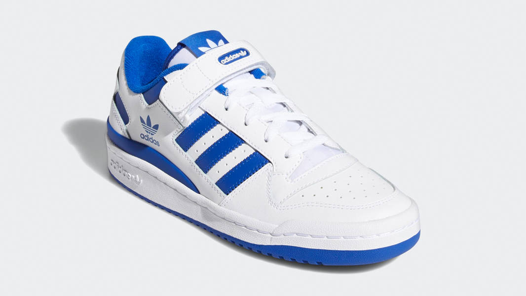 adidas Forum Low White Royal Blue
