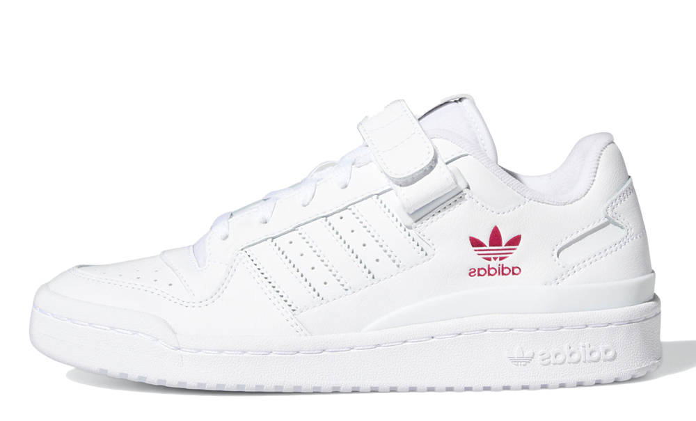 adidas Forum Low White Shock Pink