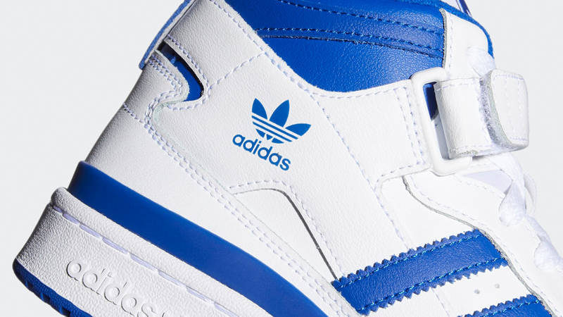 adidas Forum Mid White Royal Blue