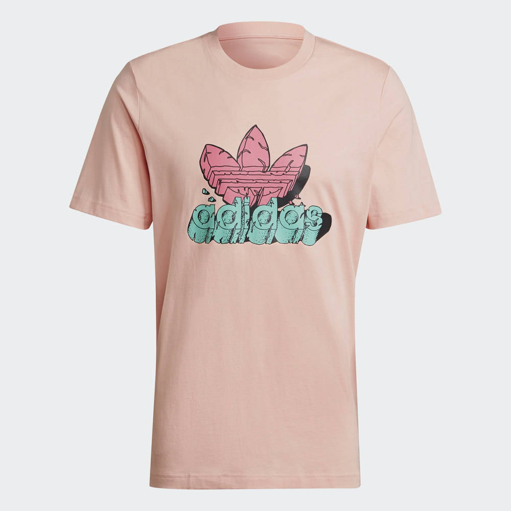 adidas Funny Dino T-Shirt - Glow Pink | The Sole Supplier