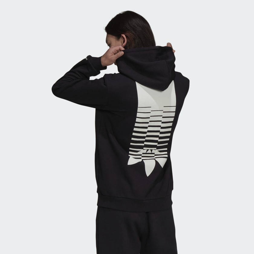 Adidas solid pillar online hoodie