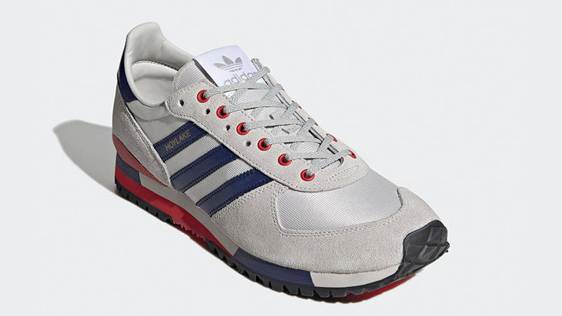 adidas Hoylake SPZL Grey Red H03884 front