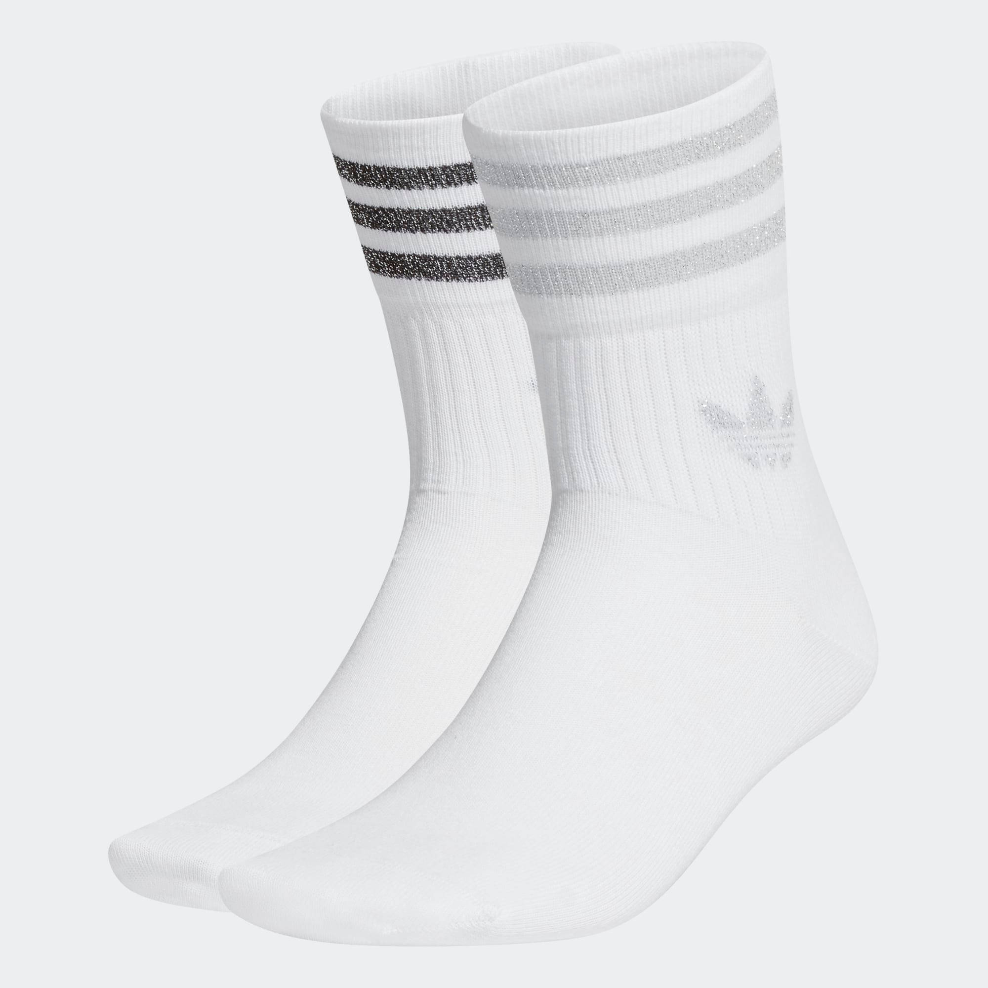 adidas Mid-Cut Glitter Crew Socks