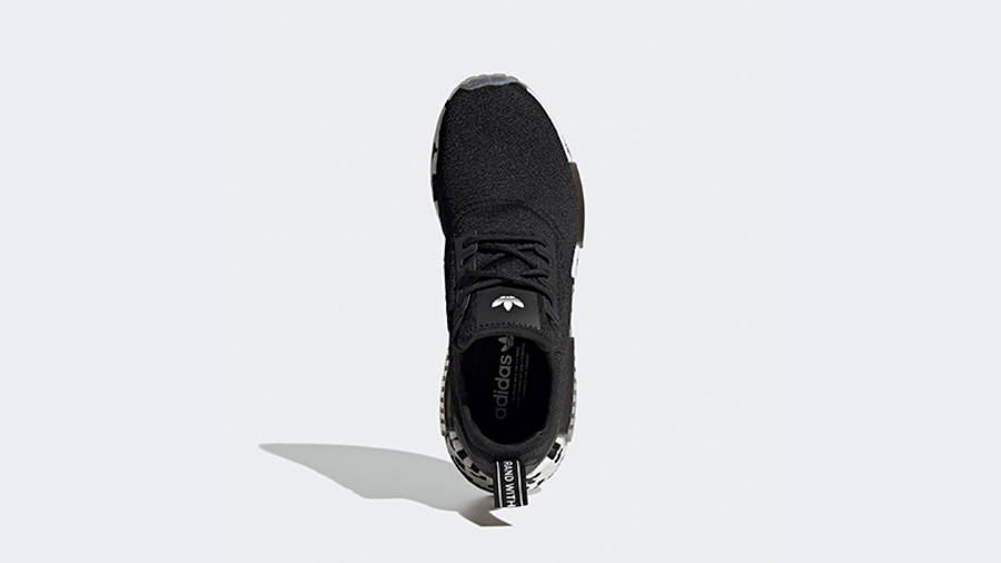 adidas NMD R1 Black Cloud White GZ7920 middle