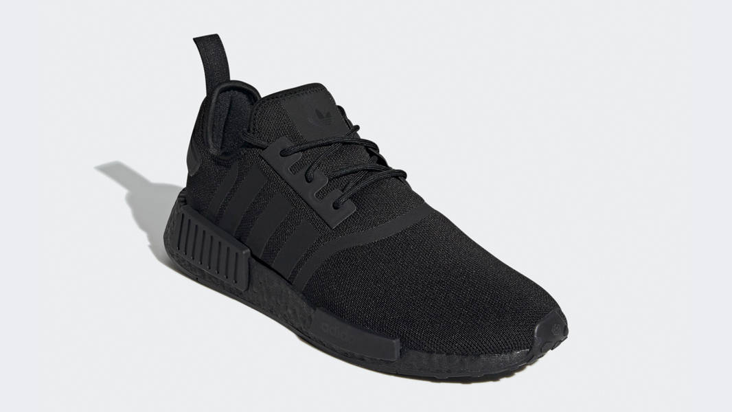 adidas NMD R1 Primeblue Triple Black Front