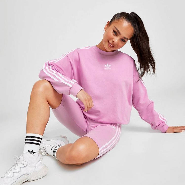 adidas Originals 3-Stripes Essential Crew Neck Sweatshirt