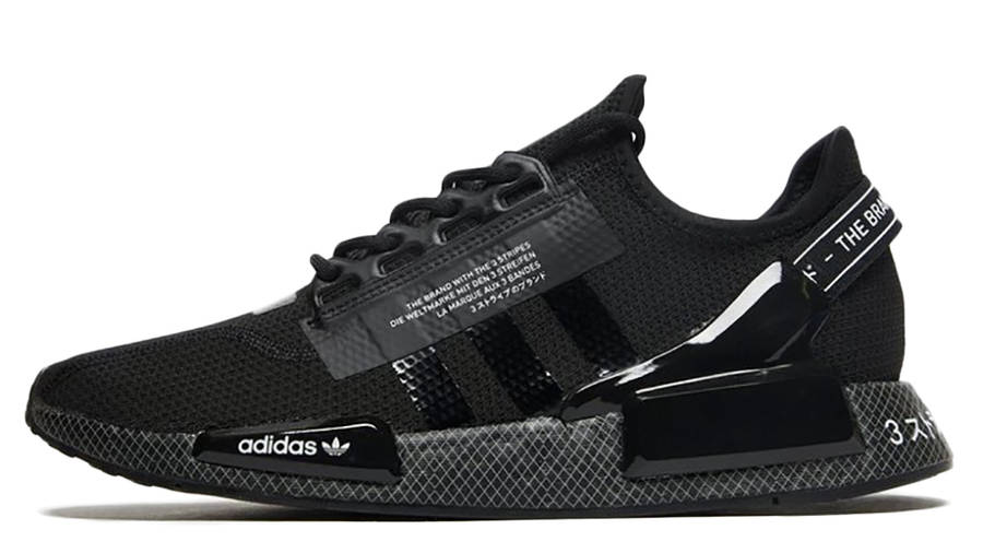 adidas nmd r1 v2 black black