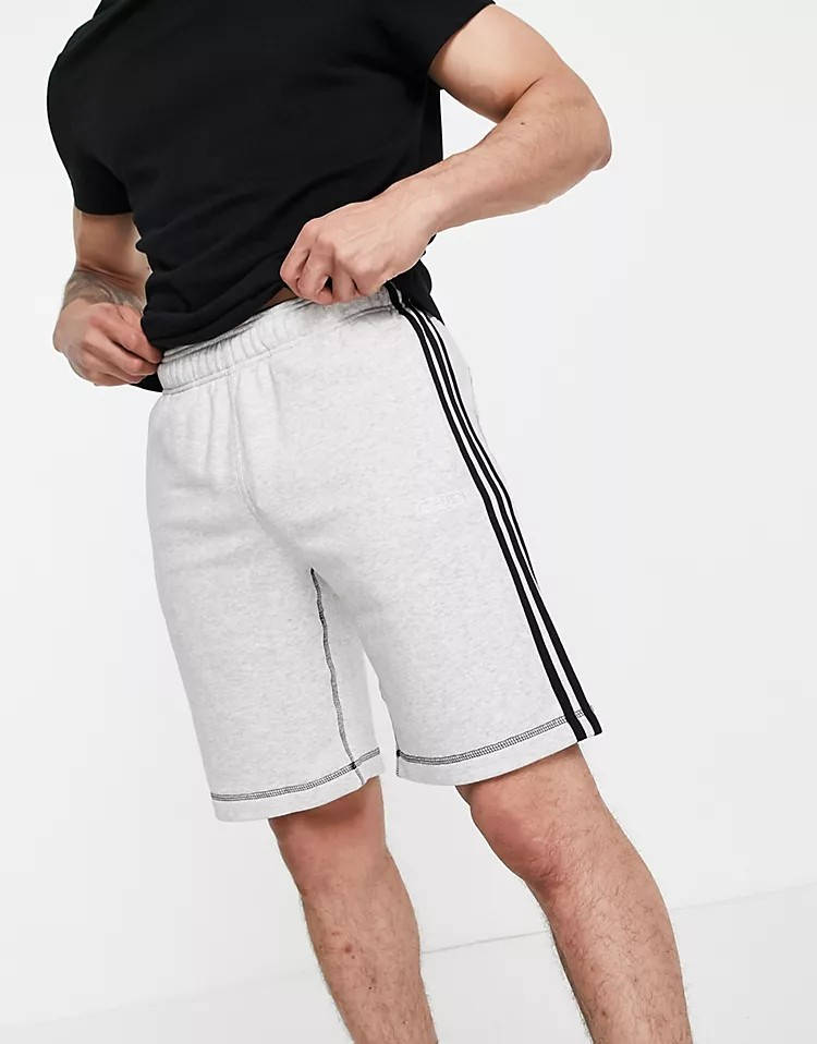 adidas contrast stitch shorts