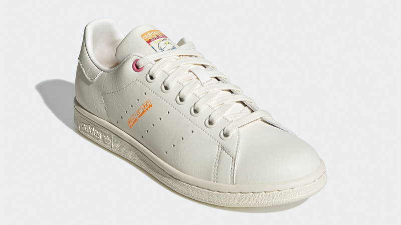 adidas Stan Smith White Crew Orange