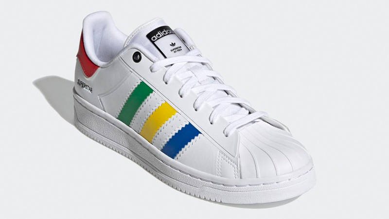 adidas Superstar OT Tech White Black Blue GV7573 front