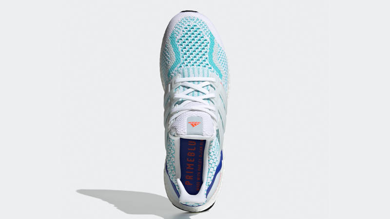 adidas Ultra Boost 5.0 DNA White Pulse Aqua Middle