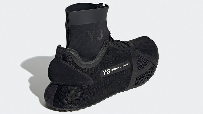 adidas Y-3 4D Low Black GZ9141 back