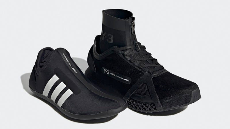 adidas Y-3 4D Low Black GZ9141 side