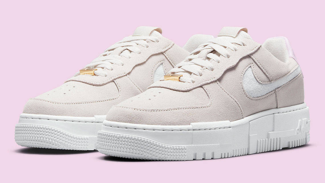Air Force 1 Pixel Beige Pink